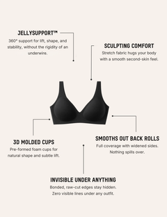 UNDR Reveal — Deep Plunge Lift Jelly Bra
